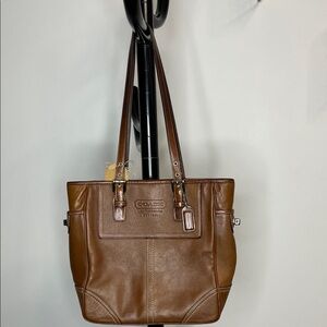Coach #138 2007 Tan Leather Tote Bag